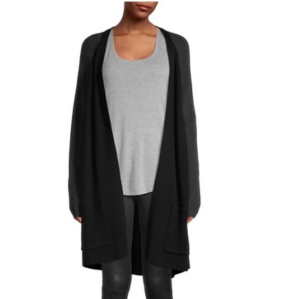 EILEEN FISHER | Merino Open Front Cardi w/pockets